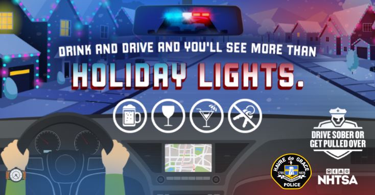 Drink and Drive and You'll See More Than Holiday Lights